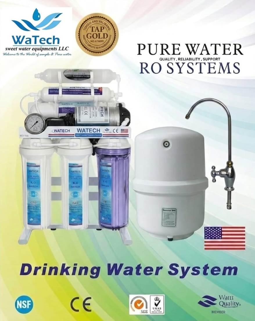 50 GPD REVERSE OSMOSIS WATER PURIFICATION SYSTEM